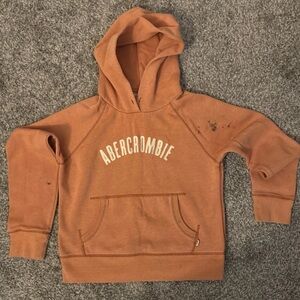 Abercrombie & Fitch Kids size XL Orange Hoodie